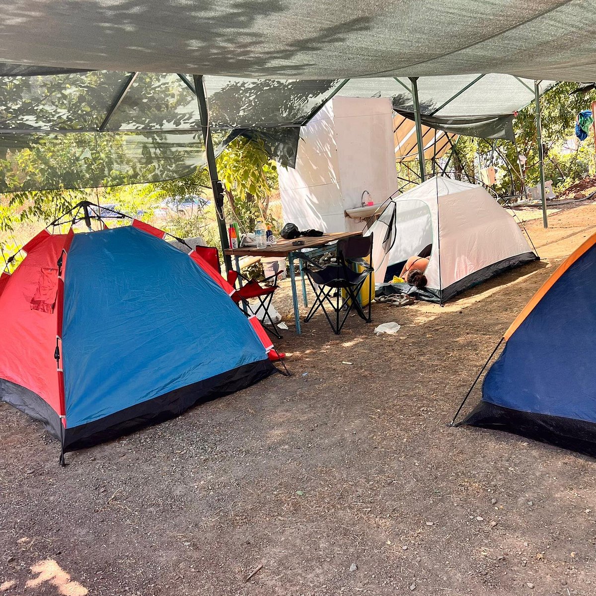 Adrasan Camping kafe alanı